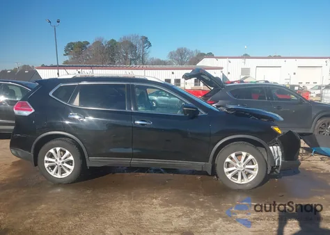 2014 Nissan Rogue Sv from USA, damaged, VIN 5N1AT2MT8EC776972
